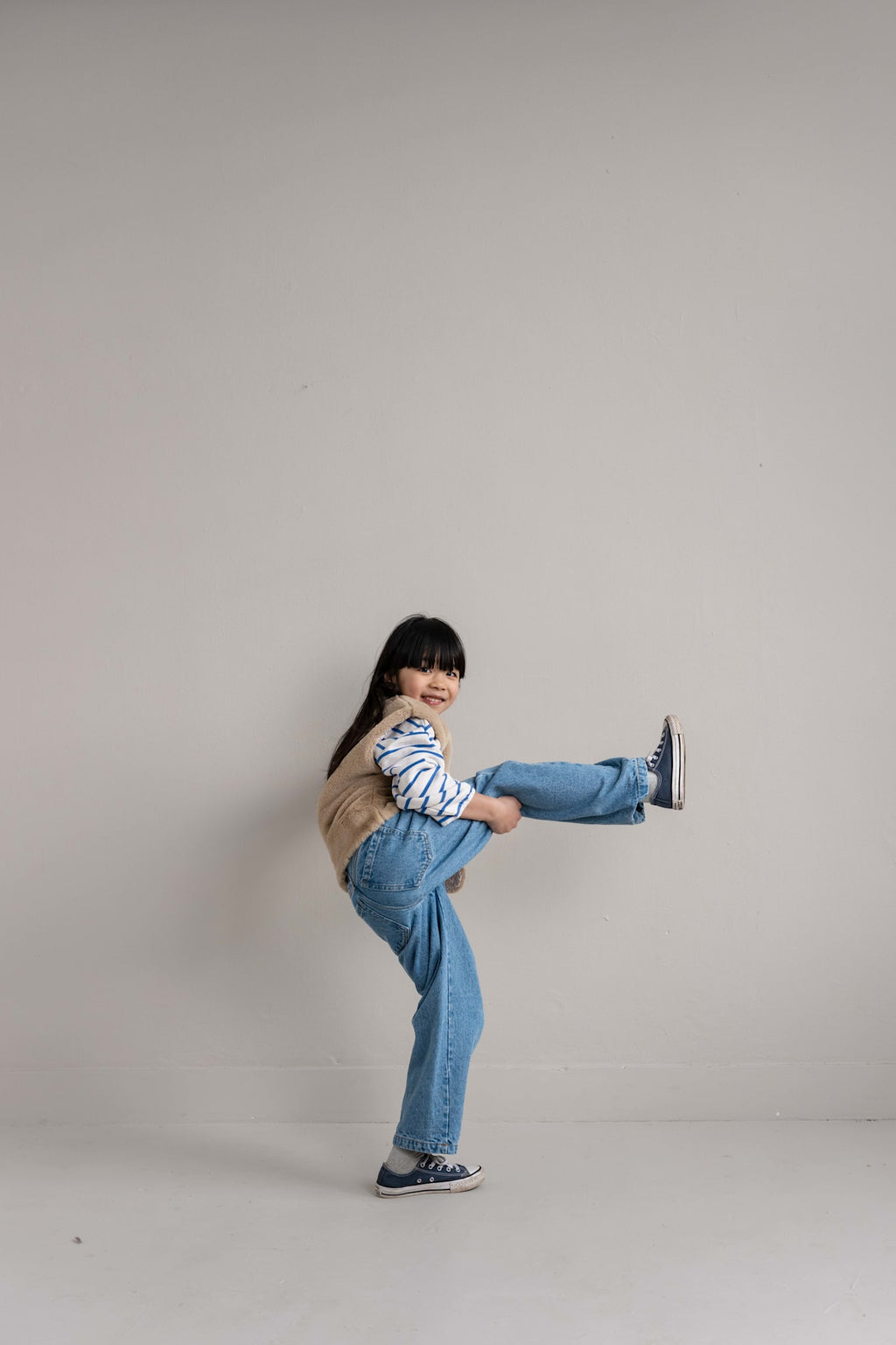 BALLOON DENIM PANTS