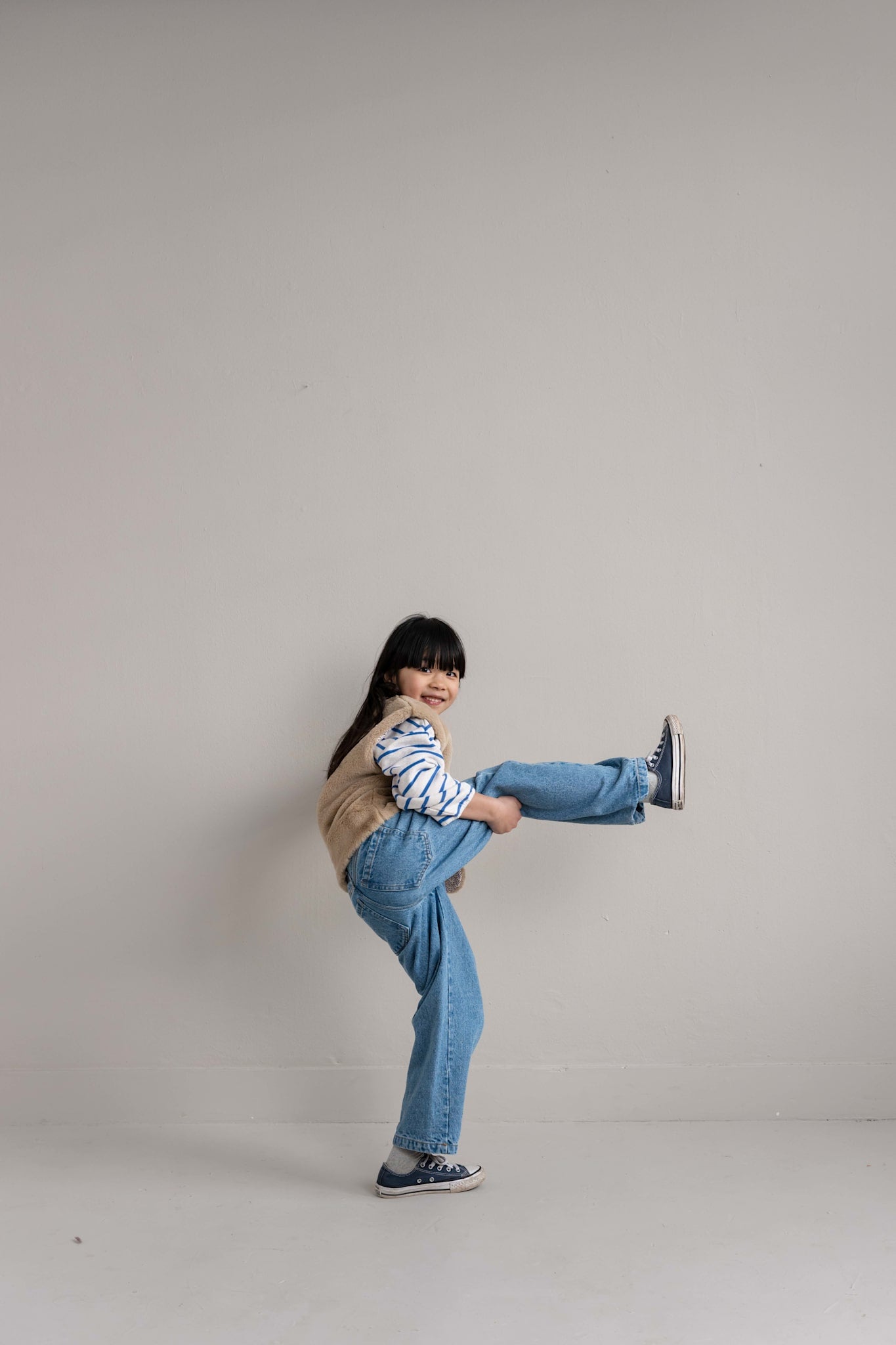 BALLOON DENIM PANTS