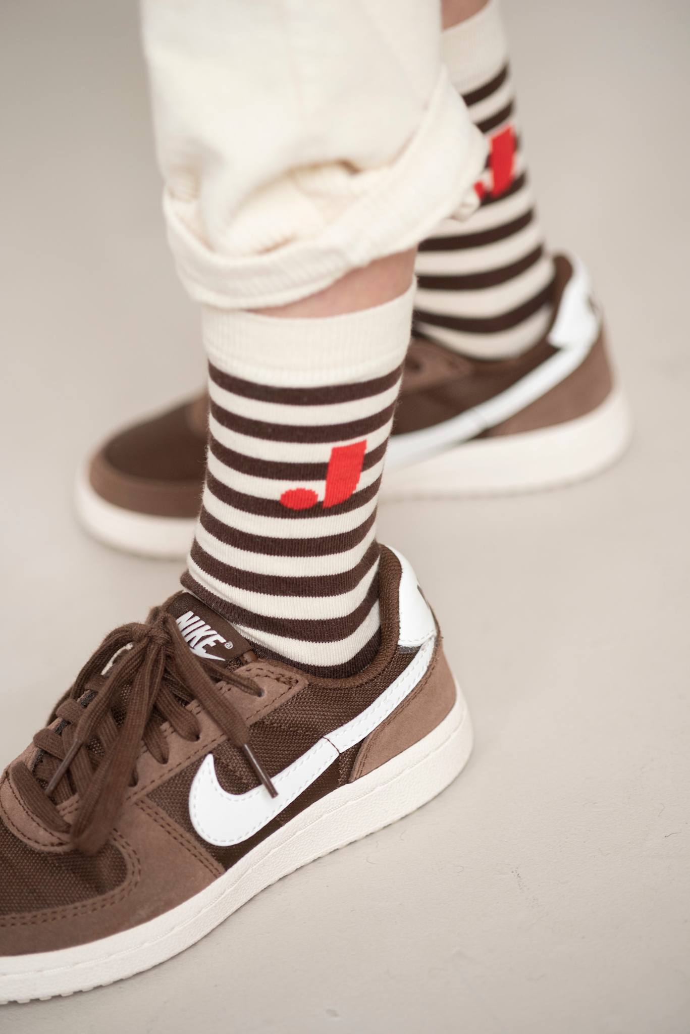 J STRIPE SOCKS