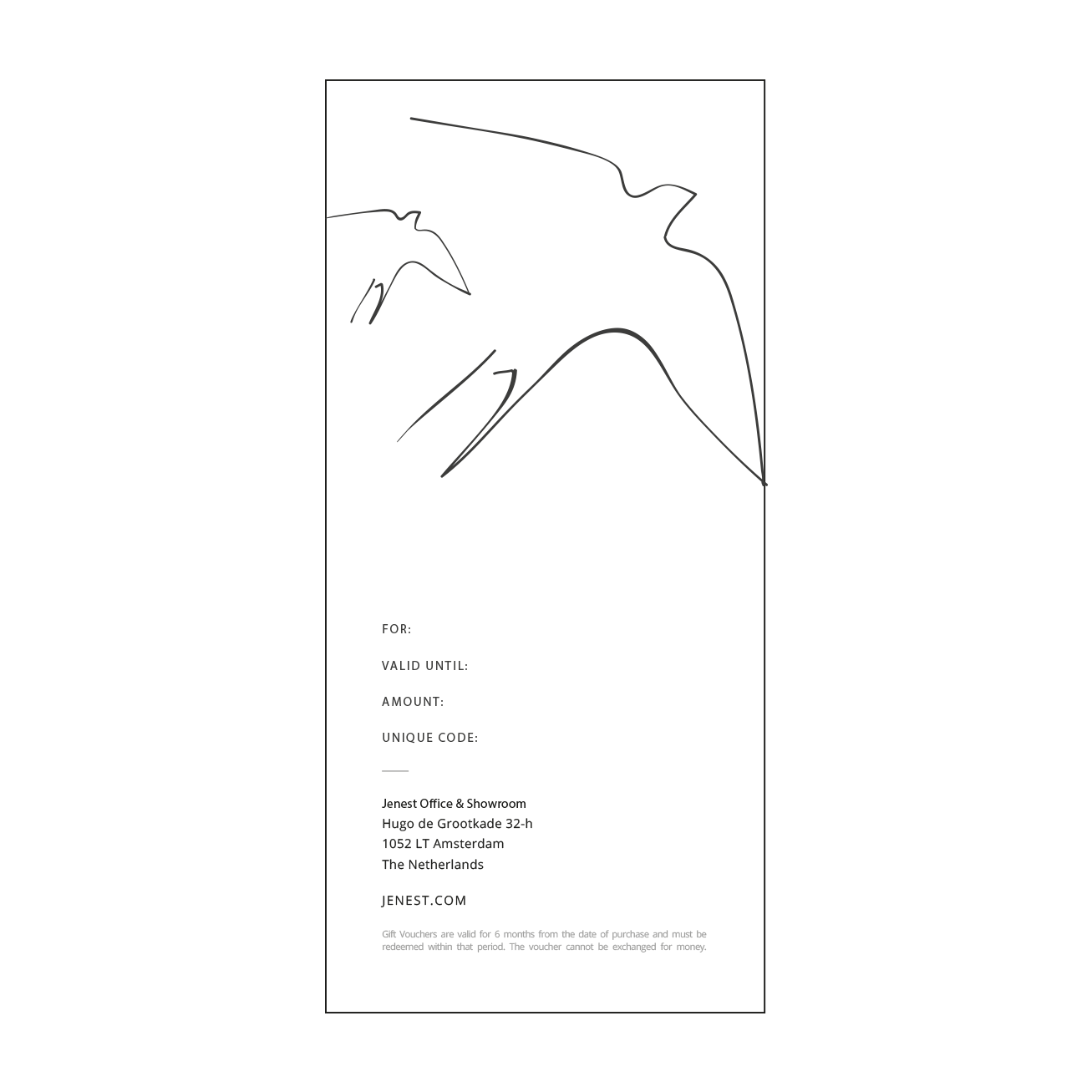 Jenest giftcard