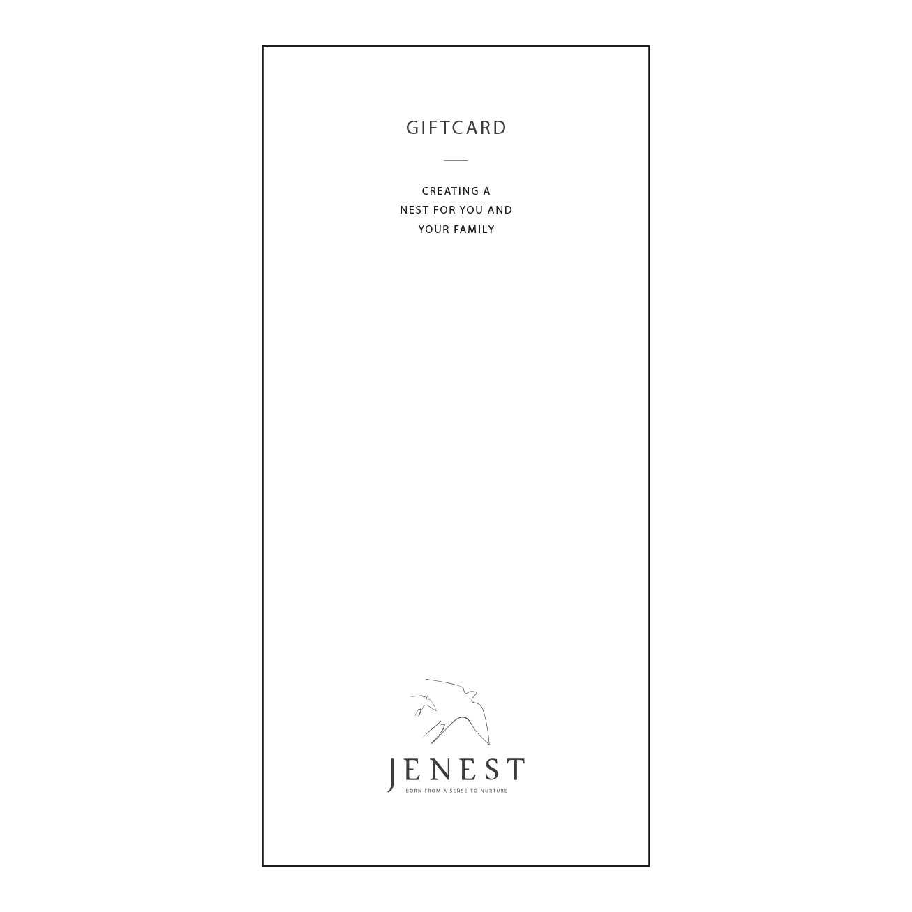 Jenest giftcard